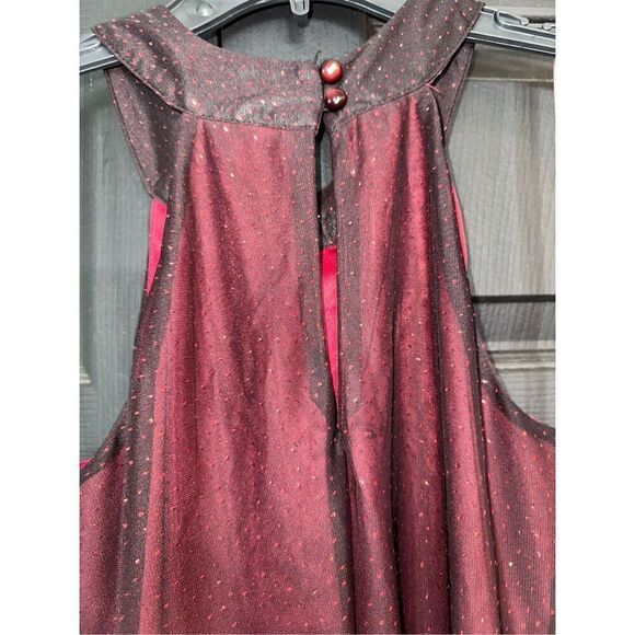 Venus Red/black ombré Glittering Dress - Picture 8 of 10